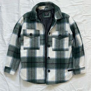 Hurley Women Plaid Shacket
